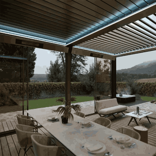 Bioklimatik Pergola Sistemi